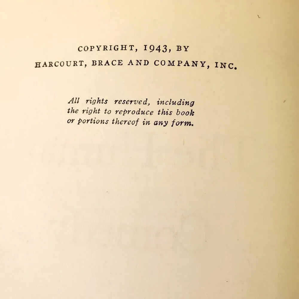 Harcourt, Brace and Company title human
